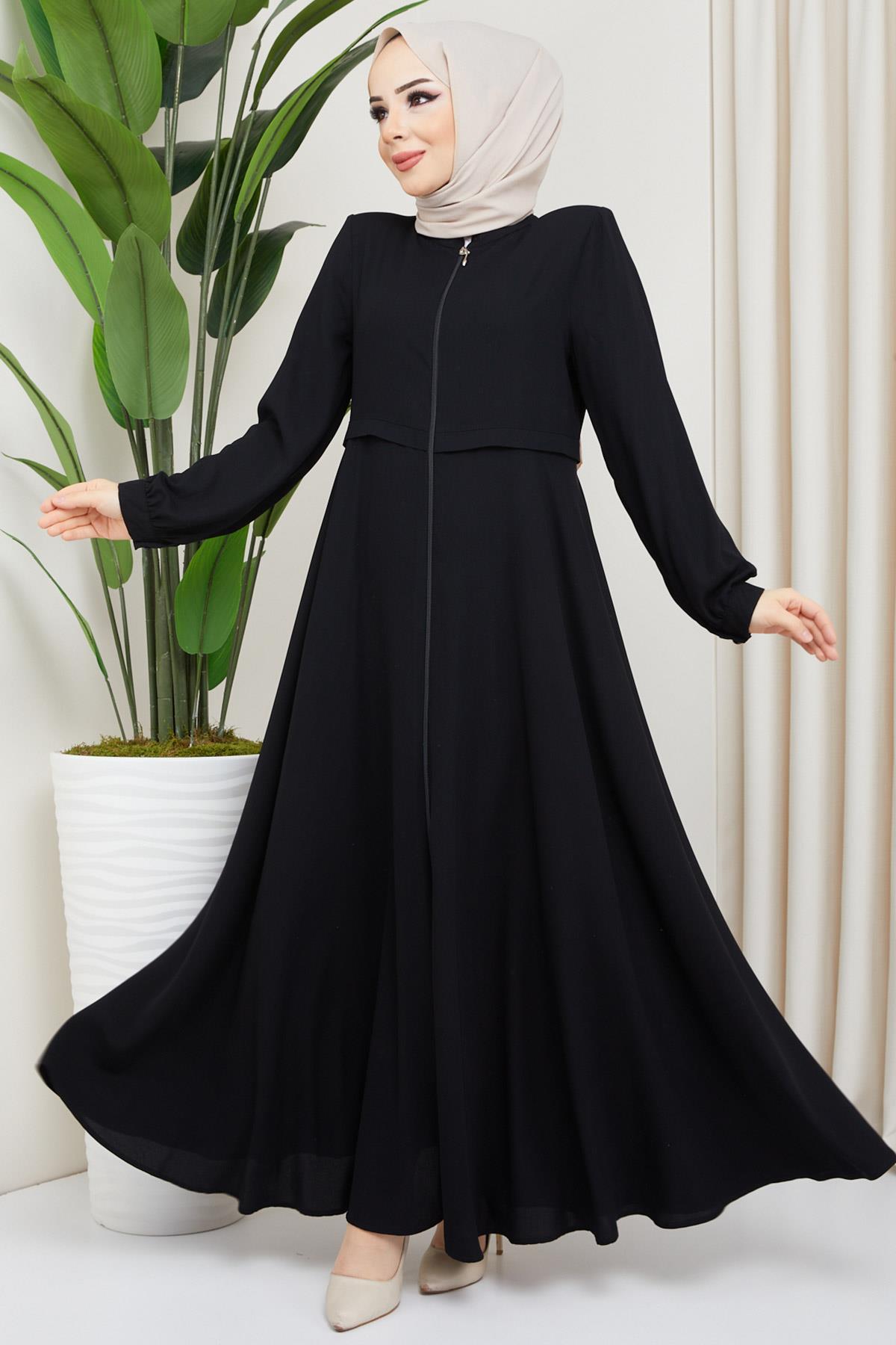 Allerli Ferace Siyah HM2305