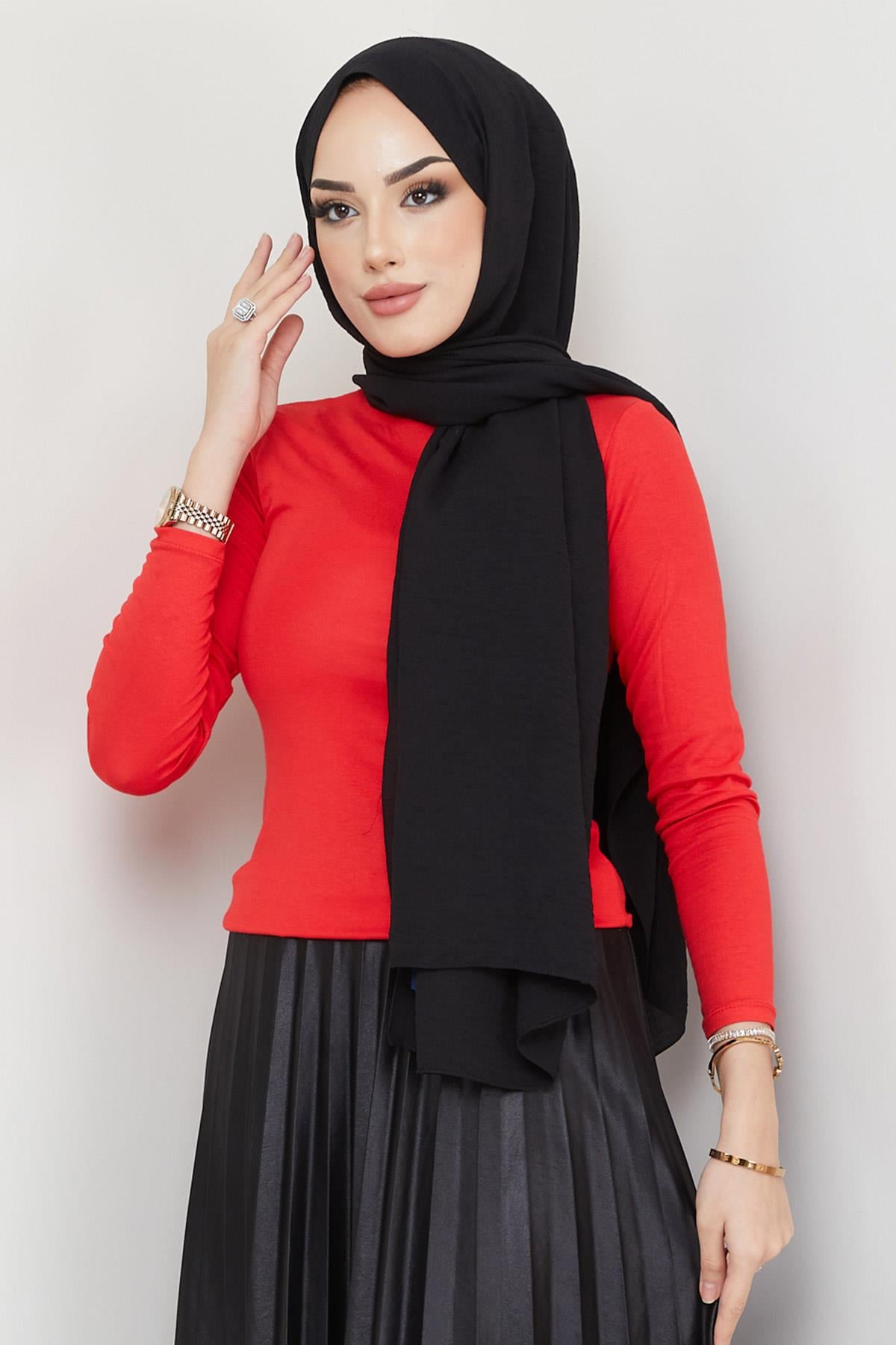 Balıkçı Yaka Body Kırmızı