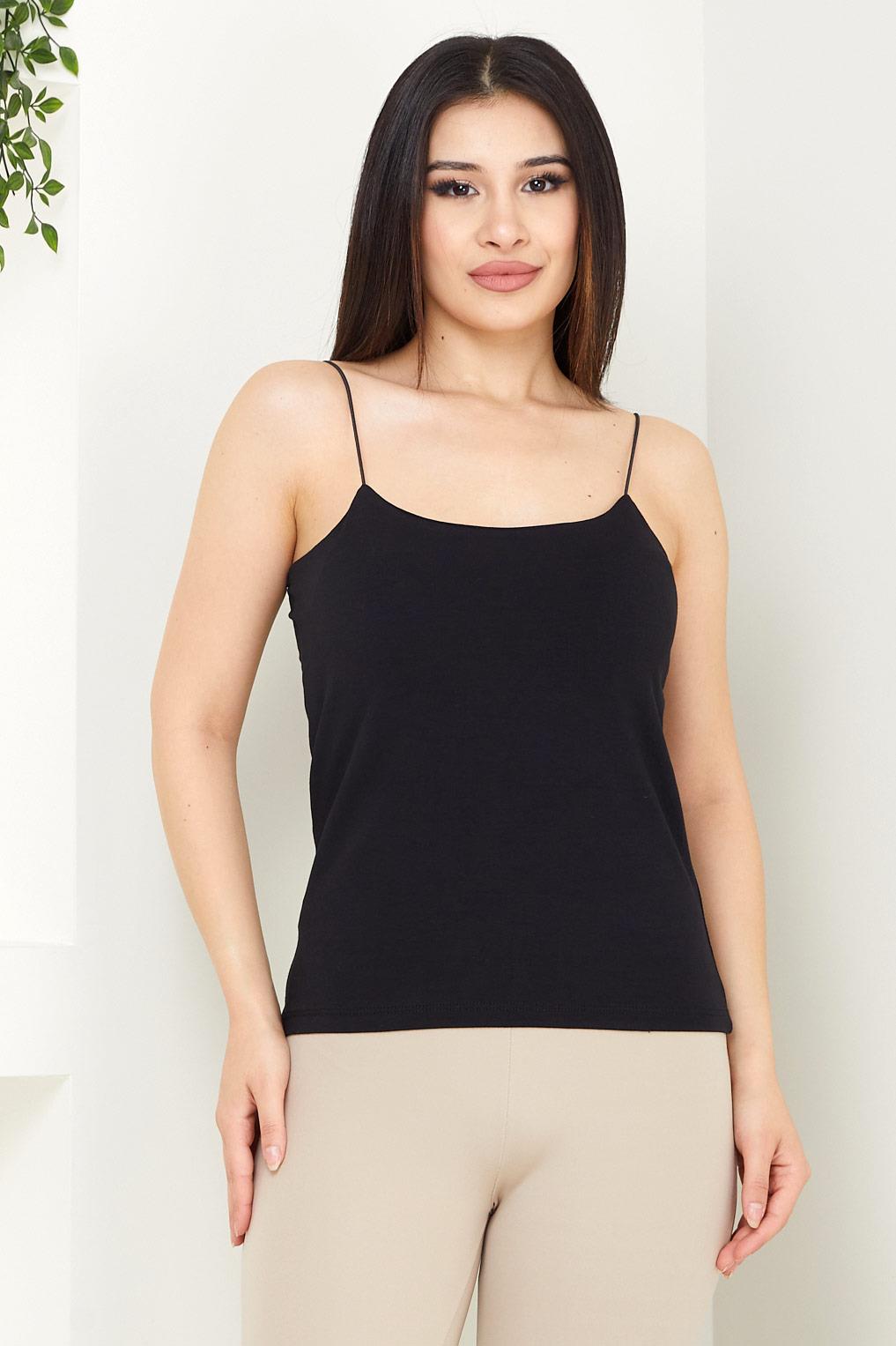 İp Askılı Crop Siyah HM2462