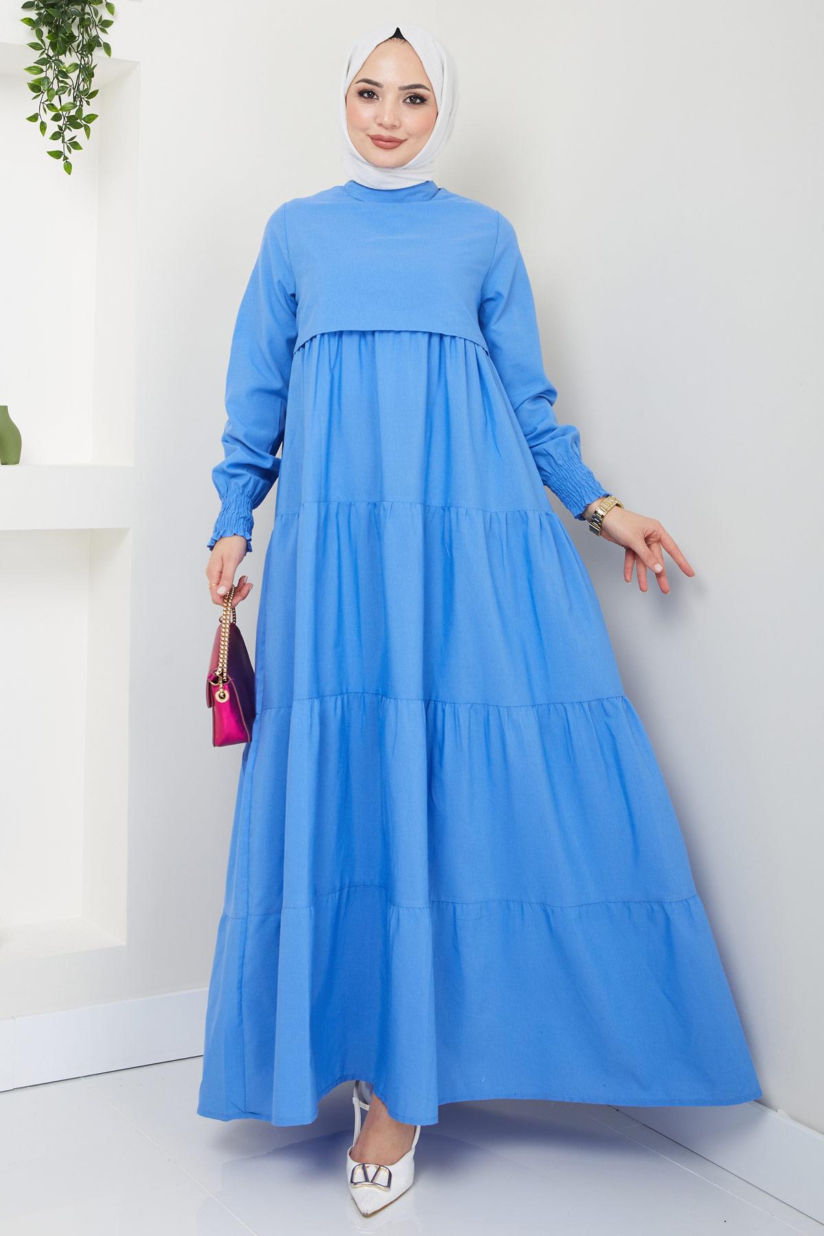 Kat Kat Elbise Mavi HM2172