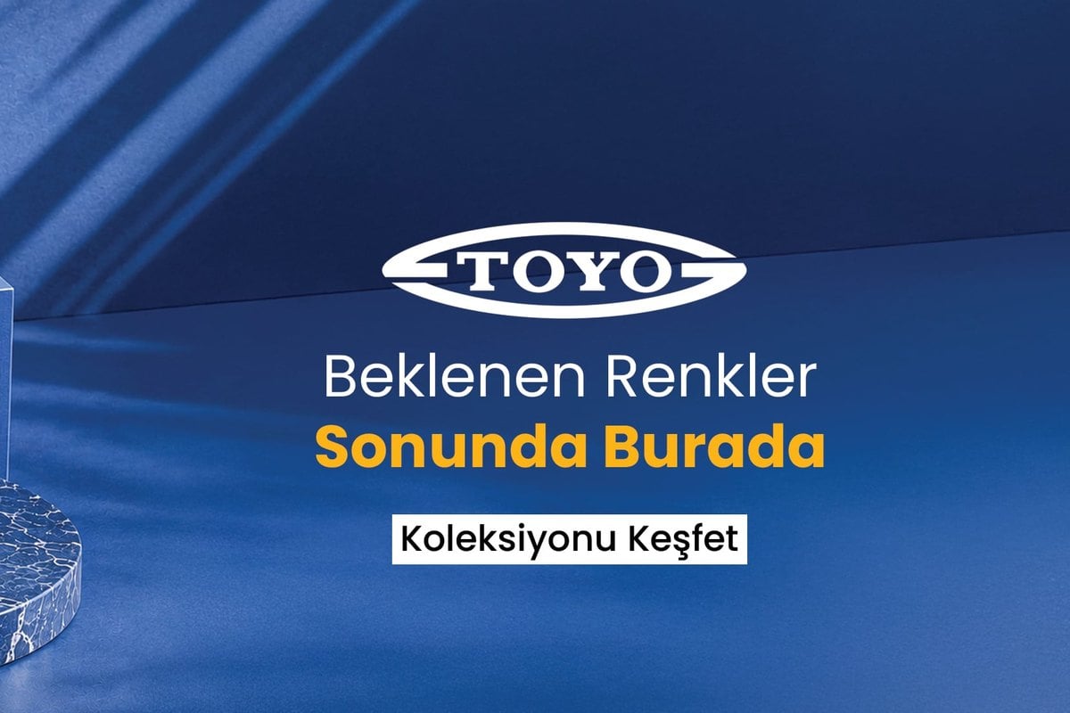 Toyo Steel logosu ve Beklenen Renkler Sonunda Burada koleksiyon görseli, Unmei Toyo Steel kutuları
