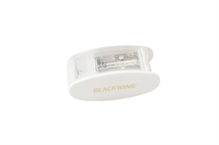 Kum x Blackwing Limited Edition Two-Step Long Point Kalemtraş Oval Beyaz 