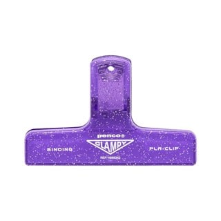 Penco Clampy Glitter Plastic Klips Purple