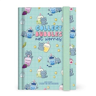 Legami 16 Aylık Günlük 2027 - Kedi - Bubble Tea - Orta Boy - Günlük AG2716049