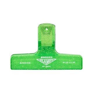 Penco Clampy Glitter Plastic Klips Green