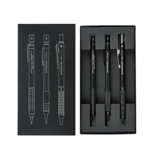 Pentel  Mechanical Pencil 60th Anniversary Limited Edition 3-Mekanik Uçlu Kalem Seti 