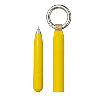 Uni ball & knot Çantaya Takılabilir Jetstream Tükenmez Kalem 0.5 mm Zencefil Sarısı