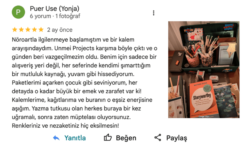 Google Yorum 1