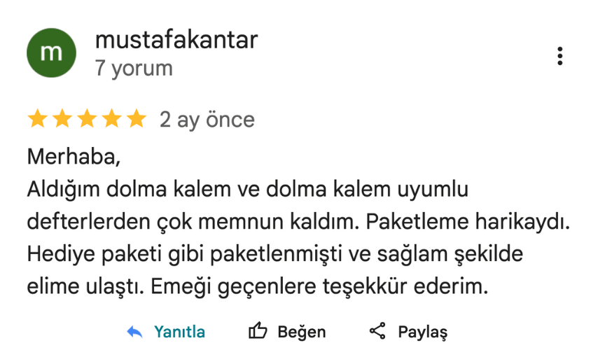Google Yorum 7