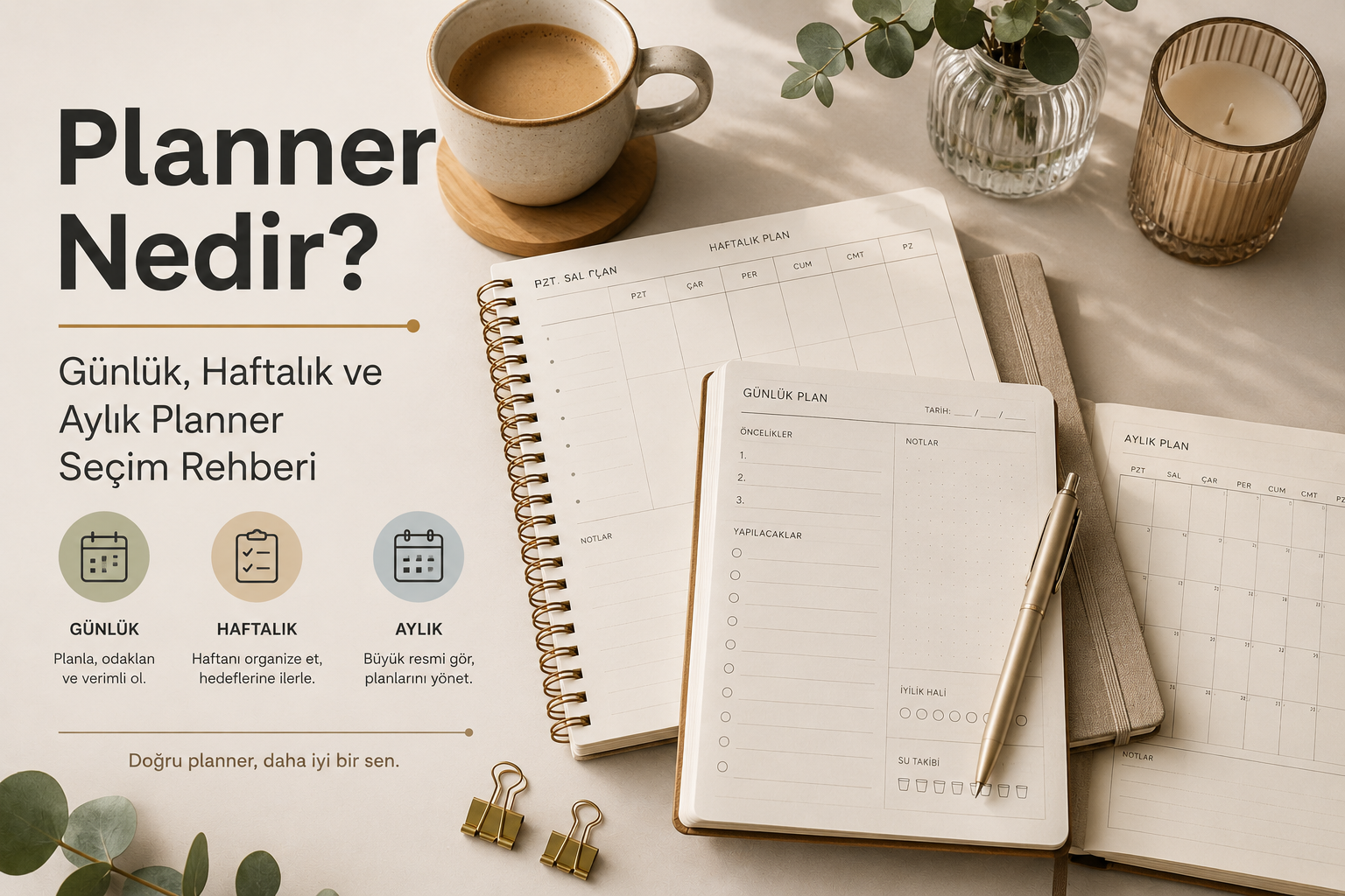 planner,günlük planlayıcı,haftalık planner,premium planner,planlama sistemi,premium kırtasiye,Unmei
