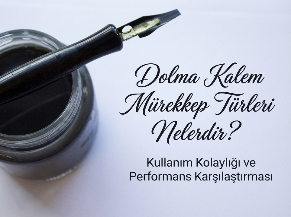 Dolma Kalem Mürekkep Türleri Nelerdir? Kullanım Kolaylığı ve Performans Karşılaştırması