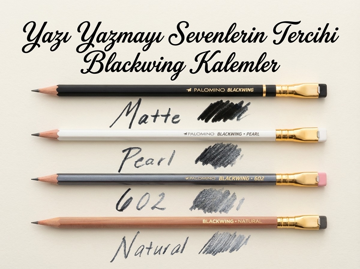 Yazı Yazmayı Sevenlerin Tercihi Blackwing Kalemler