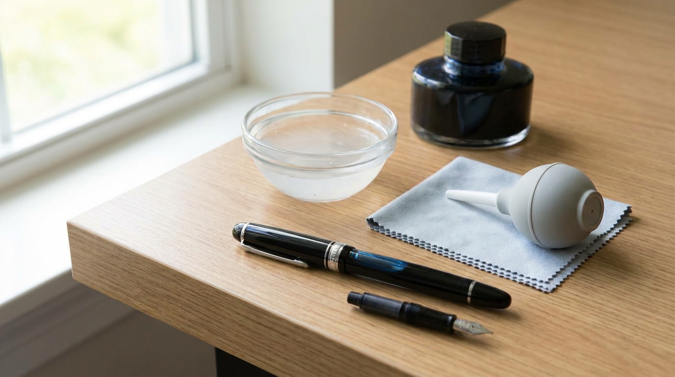 dolma kalem temizliği,dolma kalem bakımı,premium dolma kalem,mürekkep temizliği,fountain pen,kalem ucu,premium kırtasiye,Unmei Projects