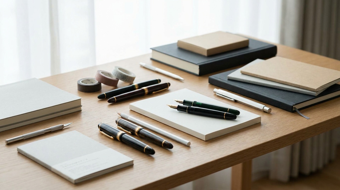 Hobonichi,Apica ve Pilot gibi Japon kırtasiye markaları bir arada - Unmei