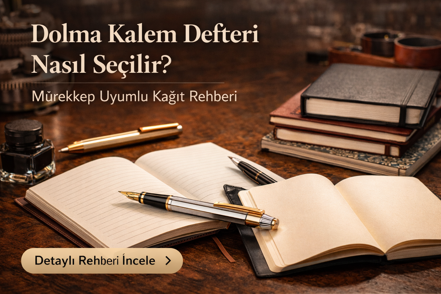 Dolma Kalem Defteri Nasıl Seçilir Mürekkep Uyumlu Kağıt Rehberi