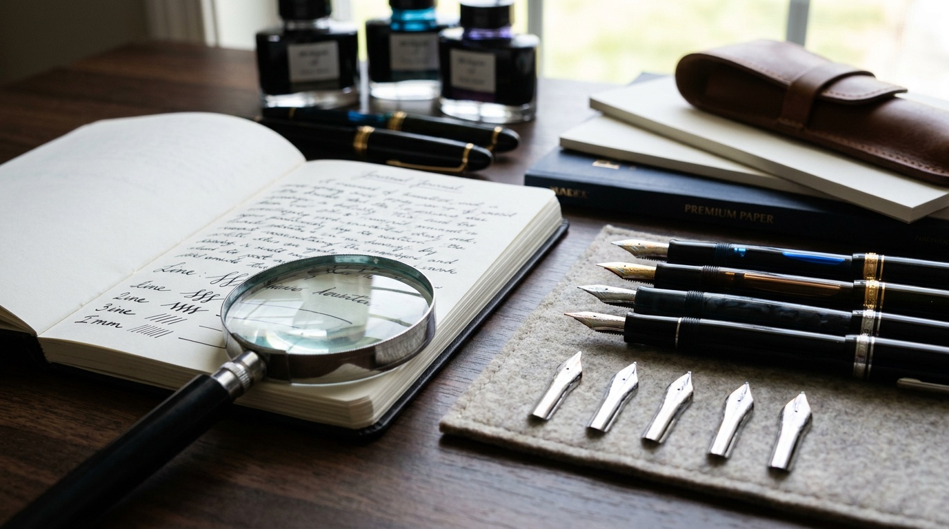 dolma kalem ucu,EF uç,Fine uç,Medium uç,Broad uç,Stub uç,premium kırtasiye,fountain pen,Unmei Projects