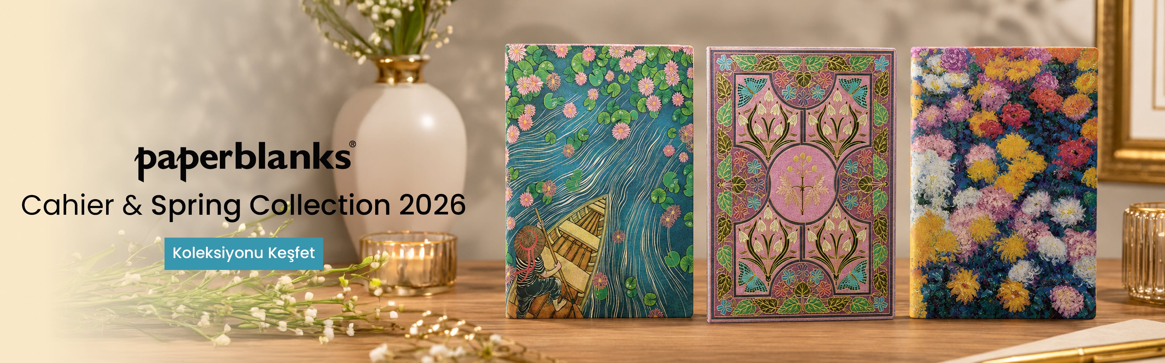PAPERBLANKS | Cahier & Spring Collection 2026