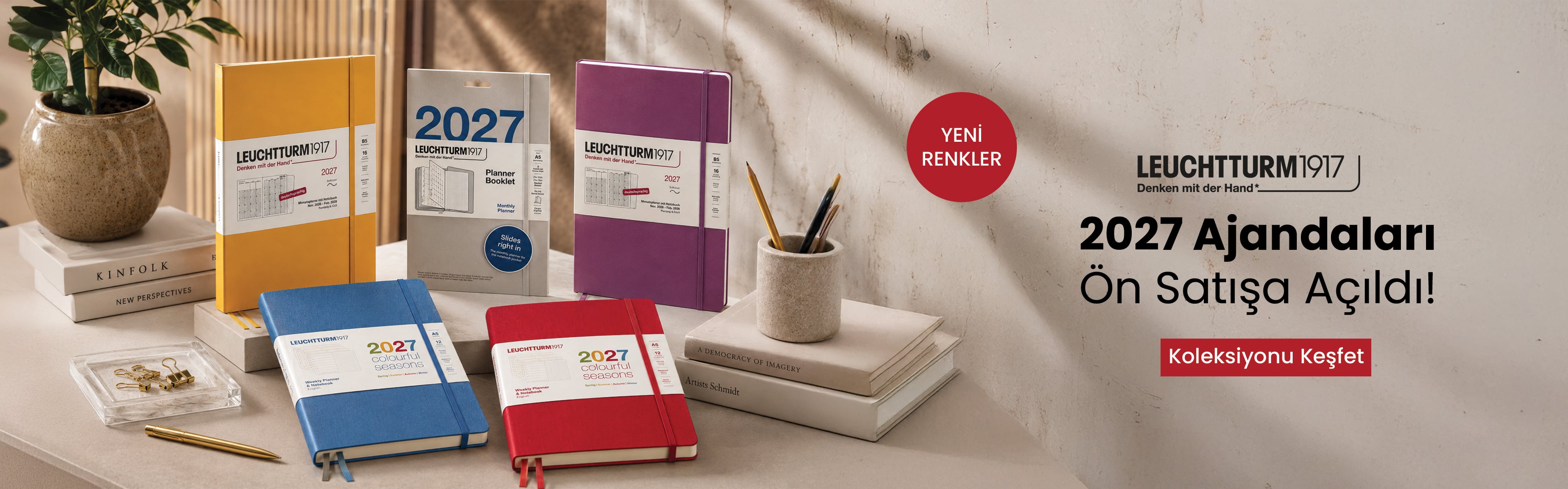 UNMEİ | Leuchtturm1917 - 2027 Ajandalar Ön Satışa Açıldı