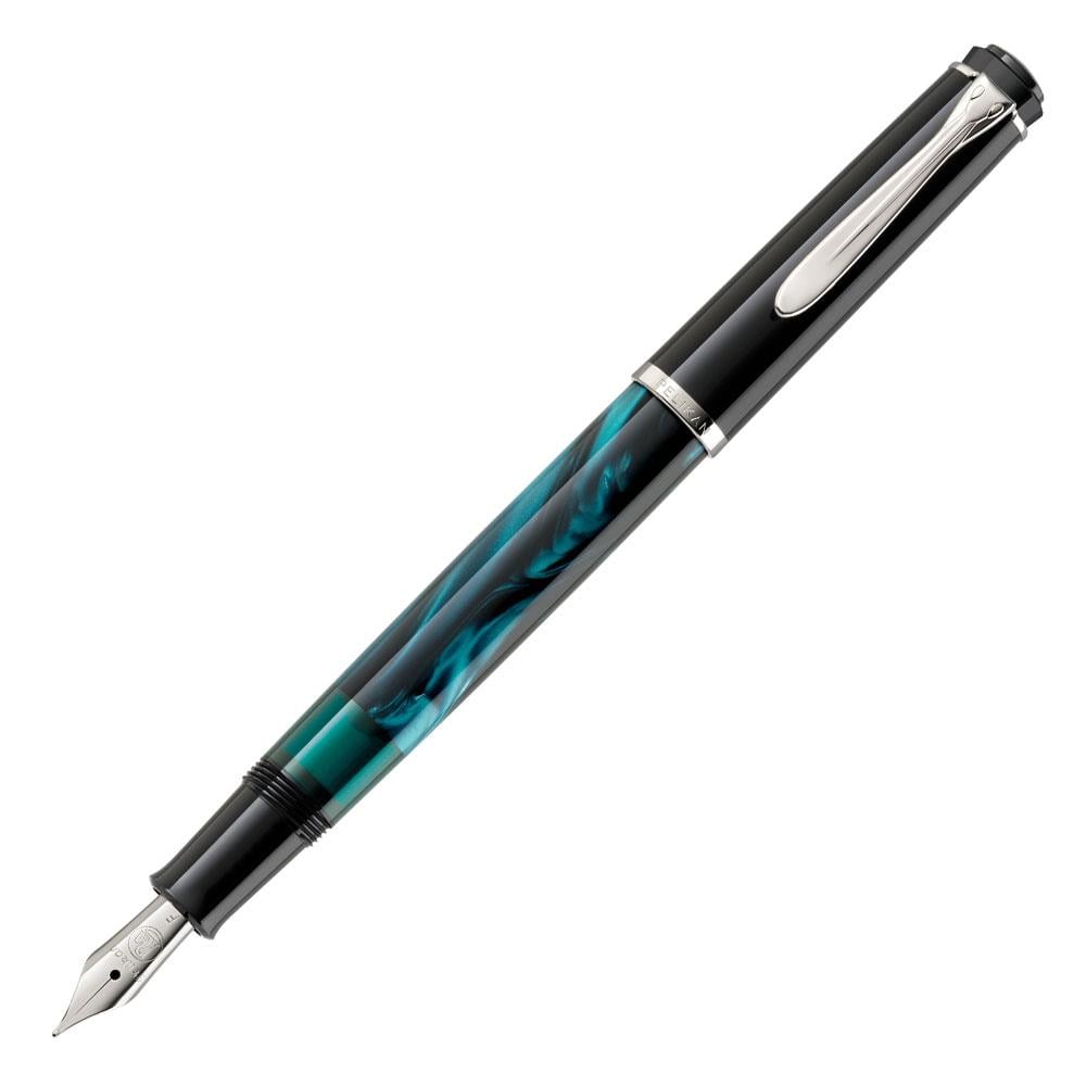 Pelikan Classic M205 Petrol Marbled Dolma Kalem M Uç