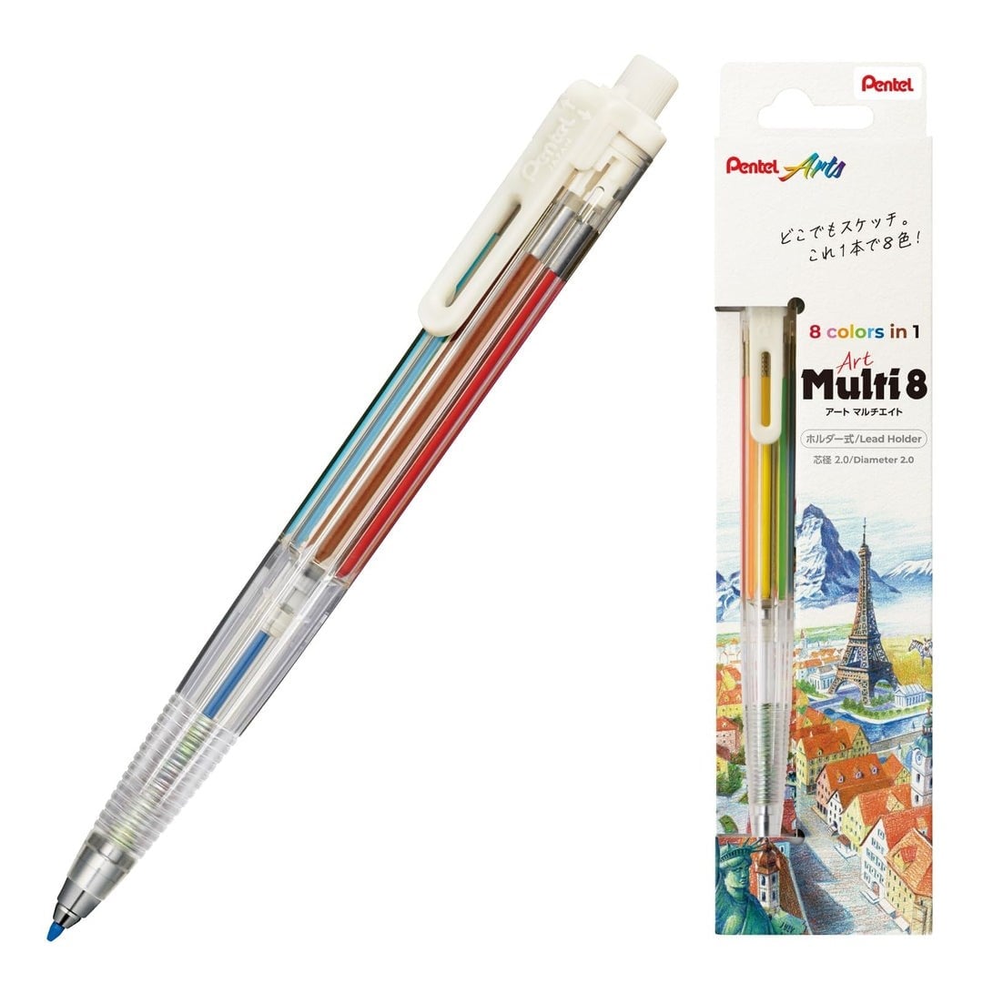 Pentel Arts Multi 8 Set 2.0 mm Renkli Kalem