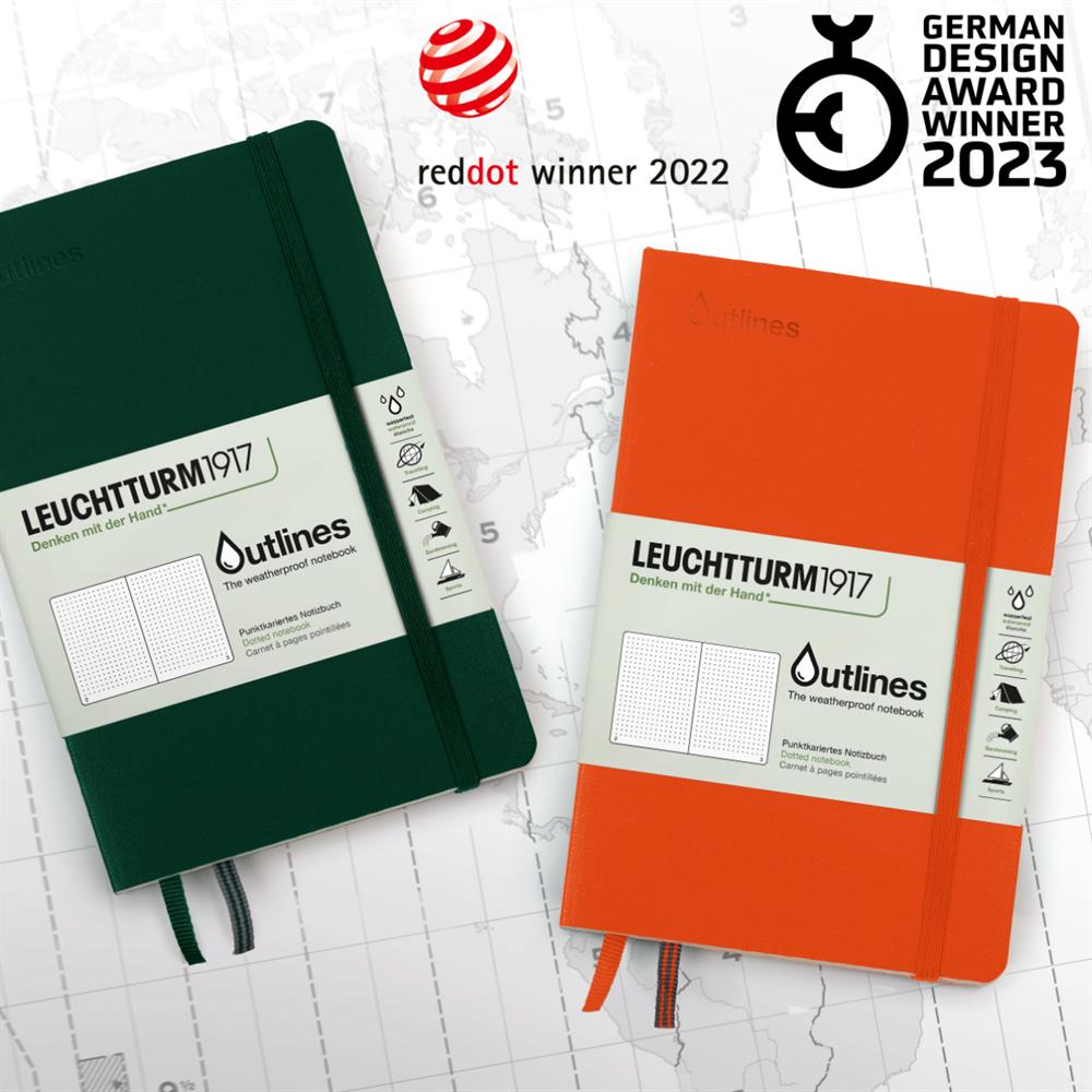 Leuchtturm1917 Outlines, Hava Koşullarına Dayanıklı B6+, Yumuşak