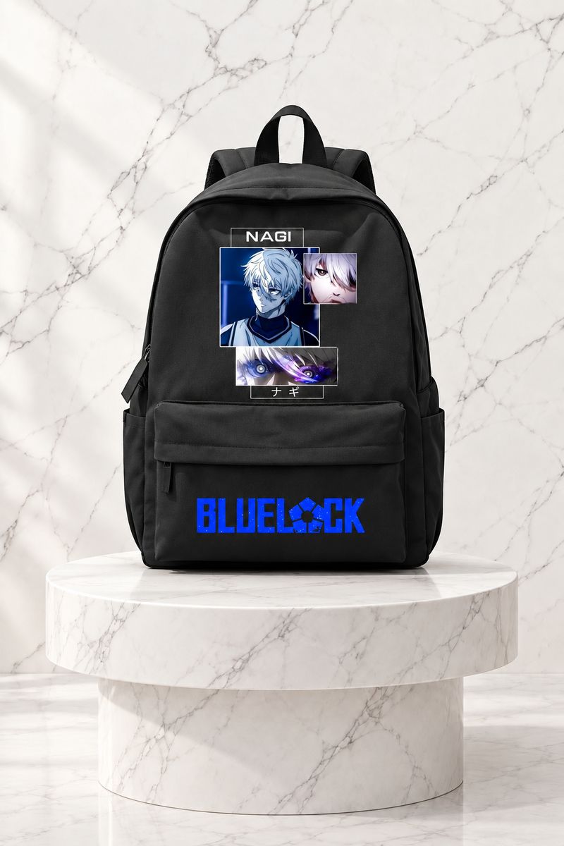 Anime Blue Lock Nagi Baskılı Sırt Çantası