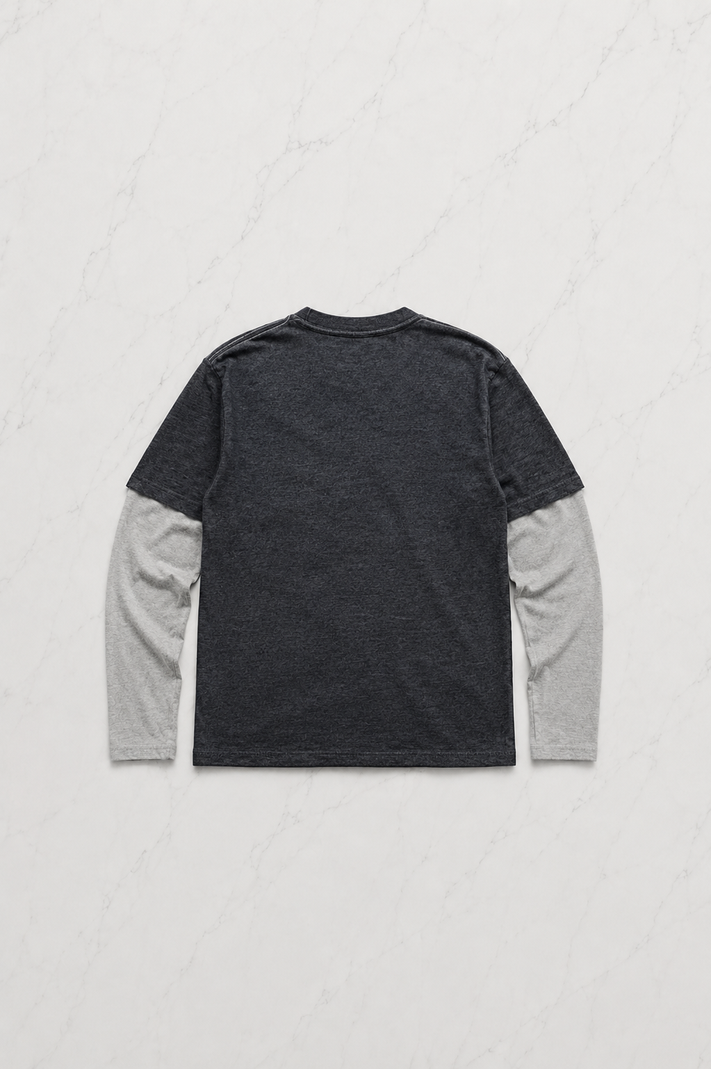 Antrasit Skull Motifli Beyaz Unisex Sweatshirt