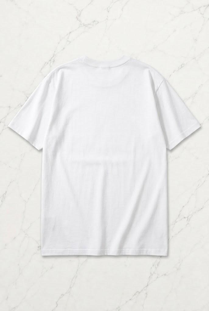 Beyaz Tunnelbase Kısa Kol Oversize T-Shirt