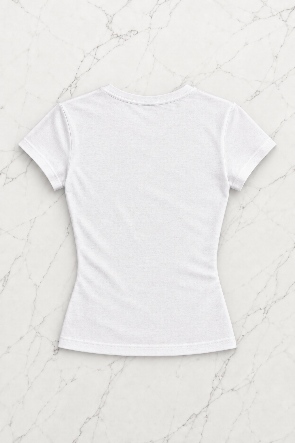 Beyaz Vintage Anime Misa Amane Saint Kısa Kollu Crop