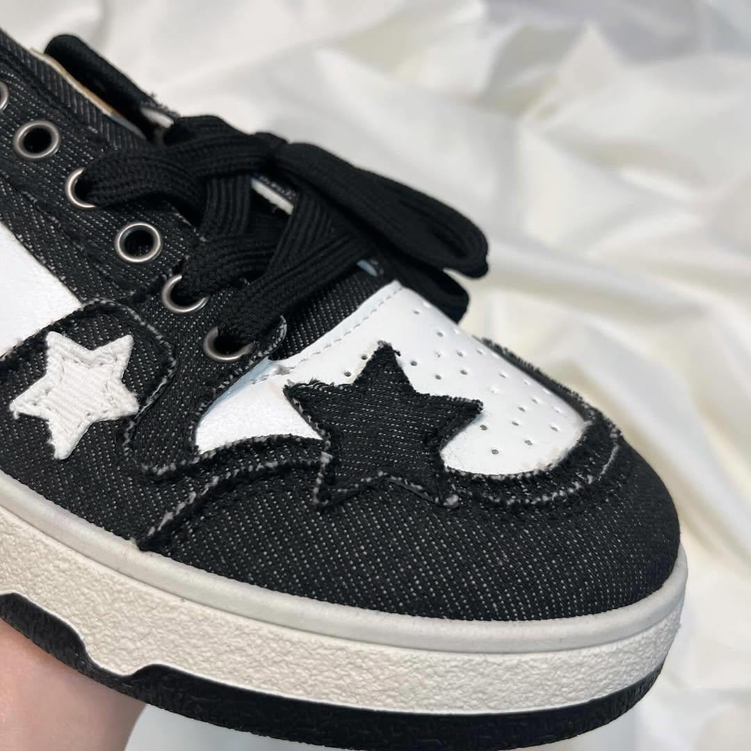 Black Star Lovely Desenli Unisex Ayakkabı