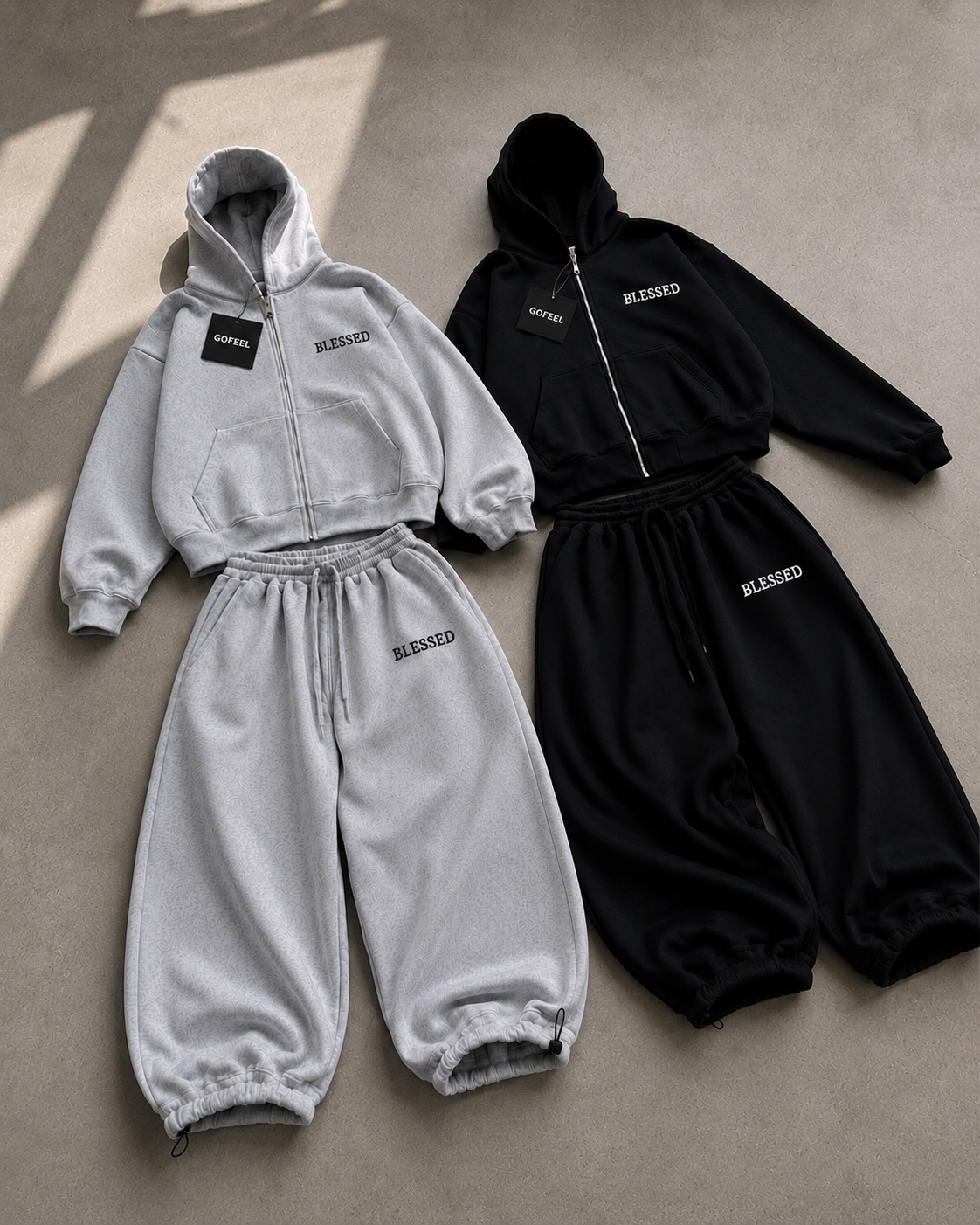 Blessed Baggy Kalıp Unisex Eşofman Takımı