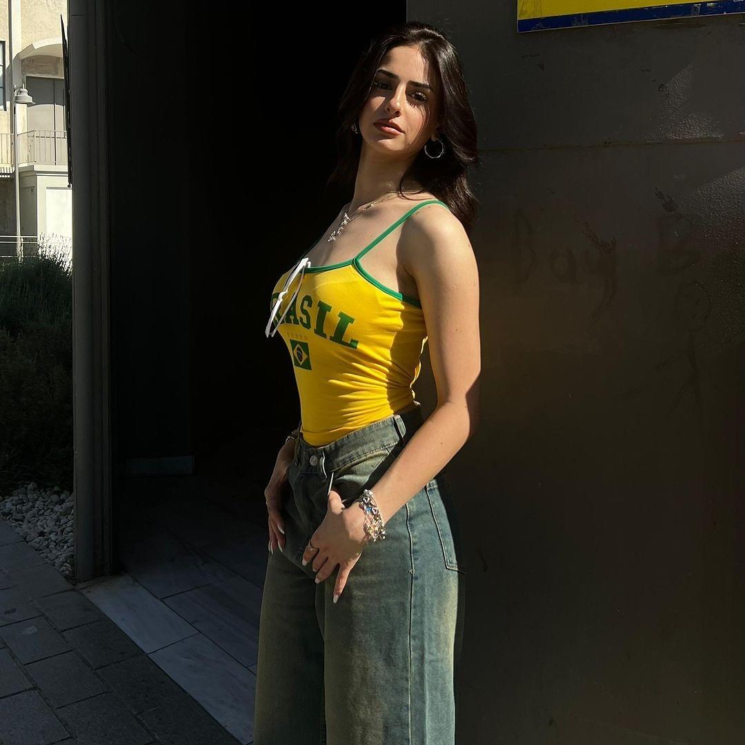 Brasil Detail Askılı Crop Top