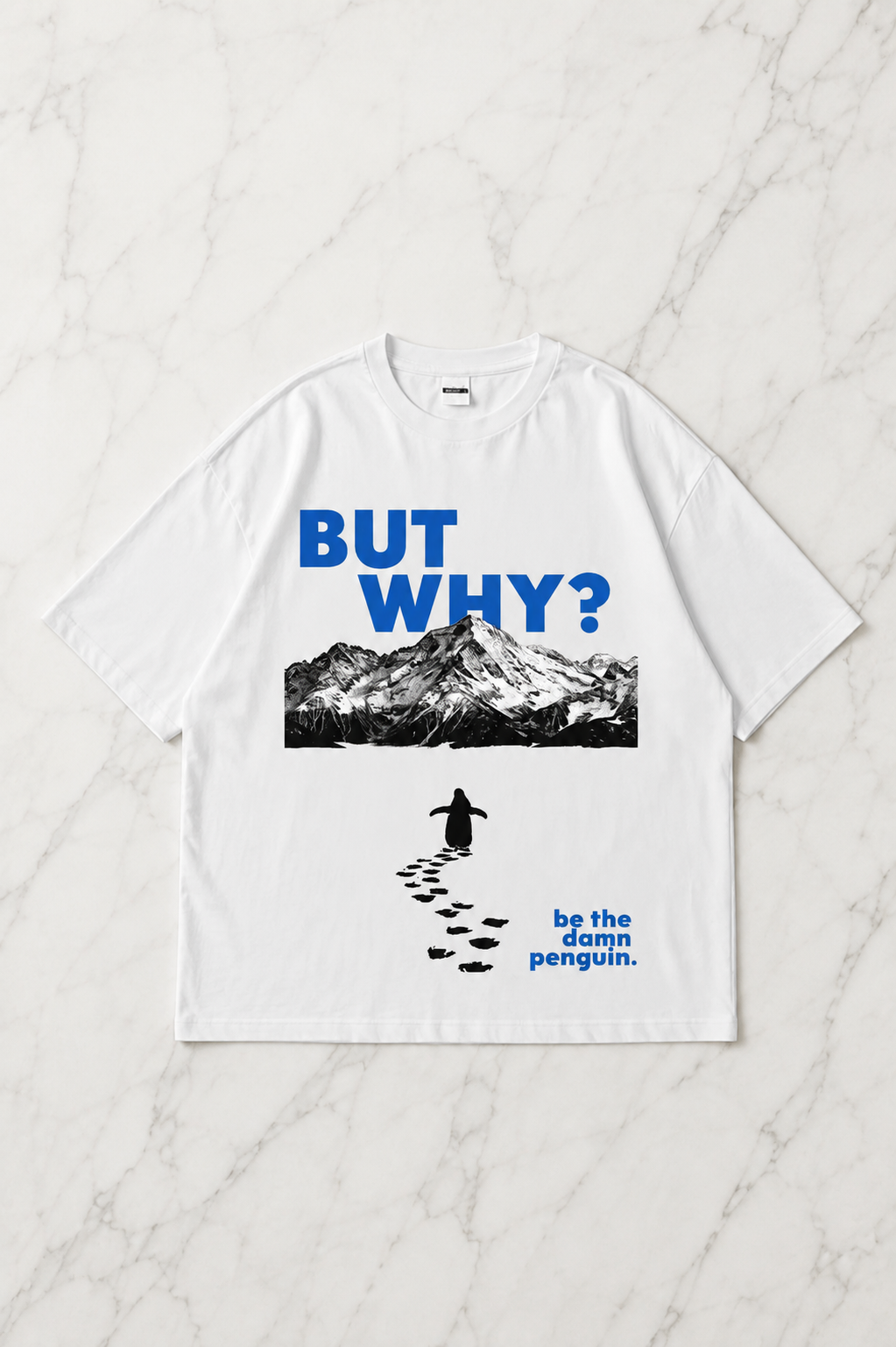 But Why Oversize Unisex T-shirt