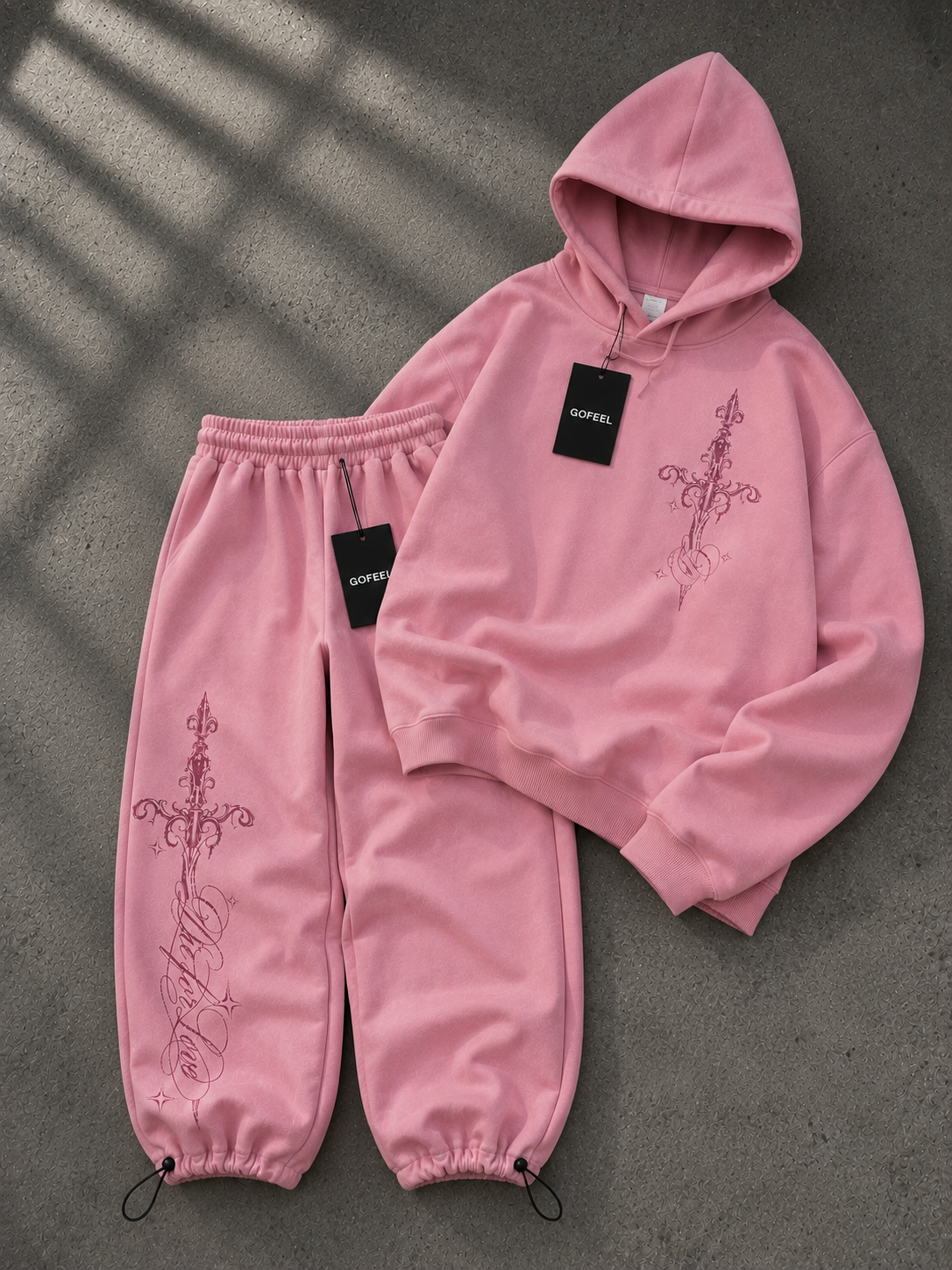 Defeat Baggy Kalıp Unisex Eşofman Takımı