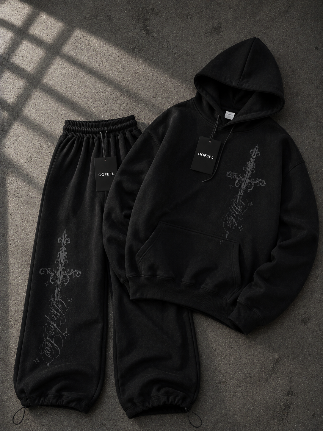 Defeat Baggy Kalıp Unisex Eşofman Takımı
