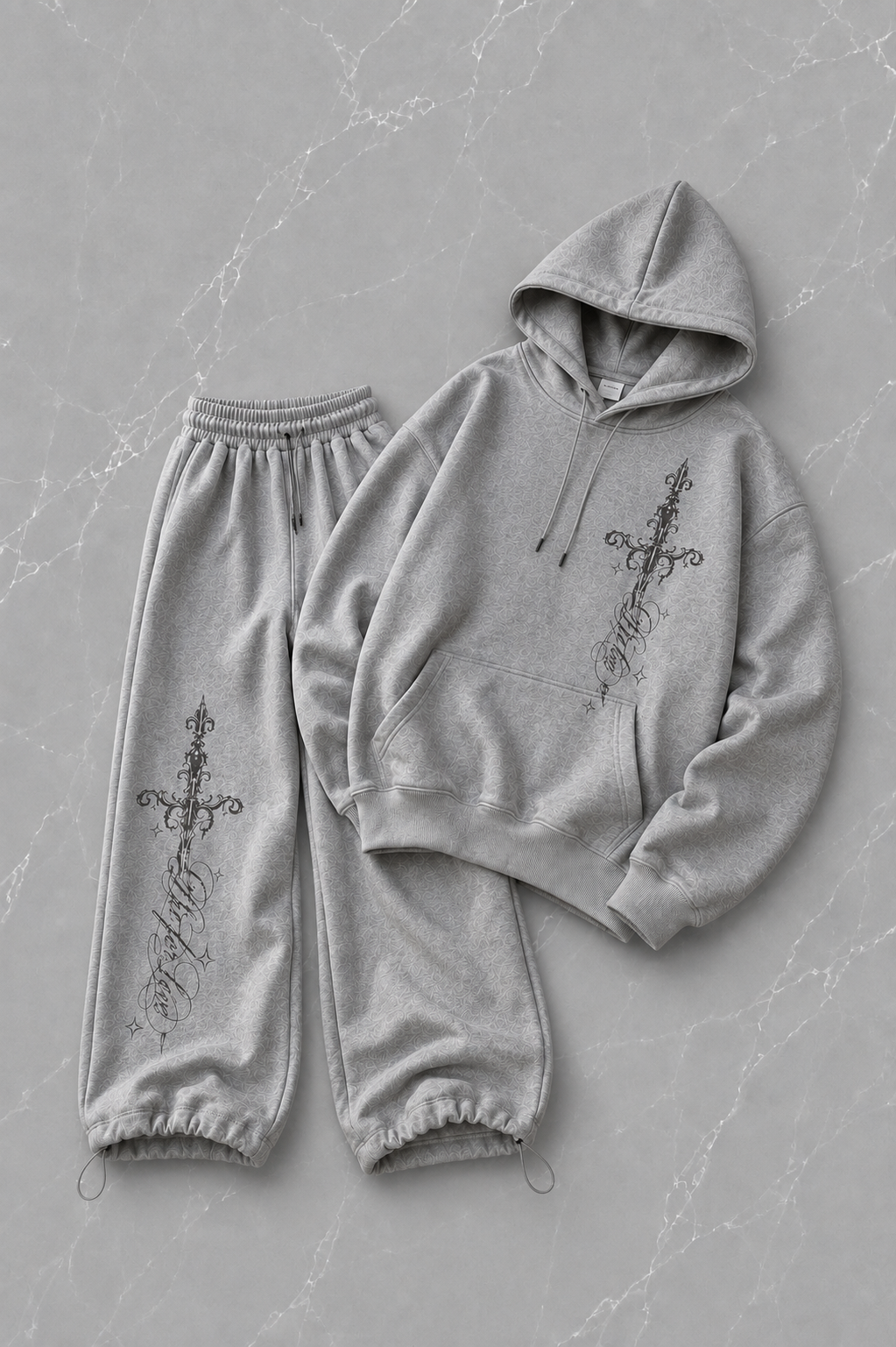 Defeat Baggy Kalıp Unisex Eşofman Takımı