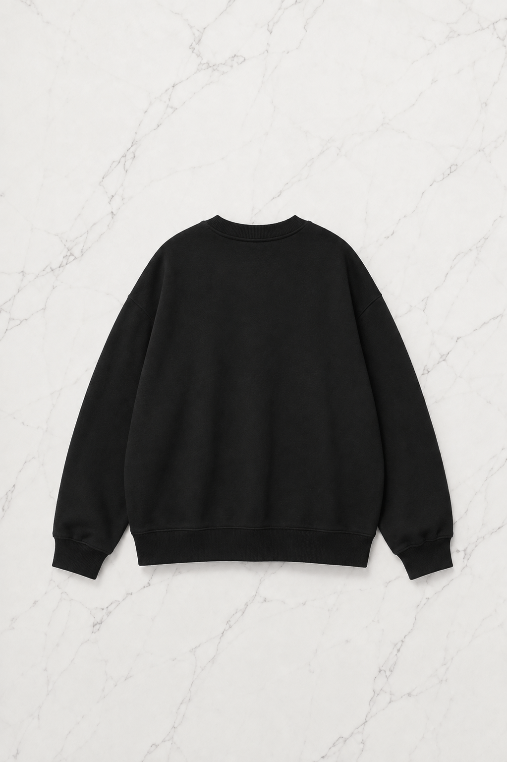 Deftones Baskılı Siyah Unisex Oversize Bisiklet Yaka Sweatshirt