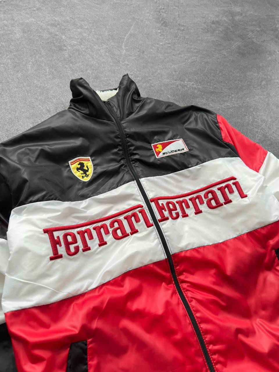 Ferrrari Racing Çift Taraflı Unisex Mont