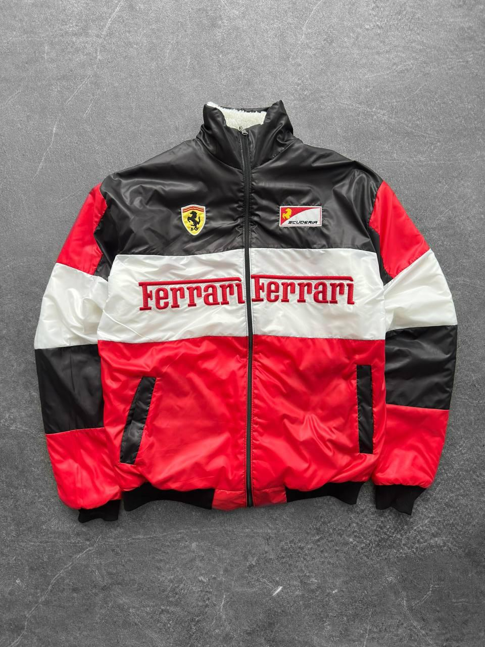 Ferrrari Racing Çift Taraflı Unisex Mont