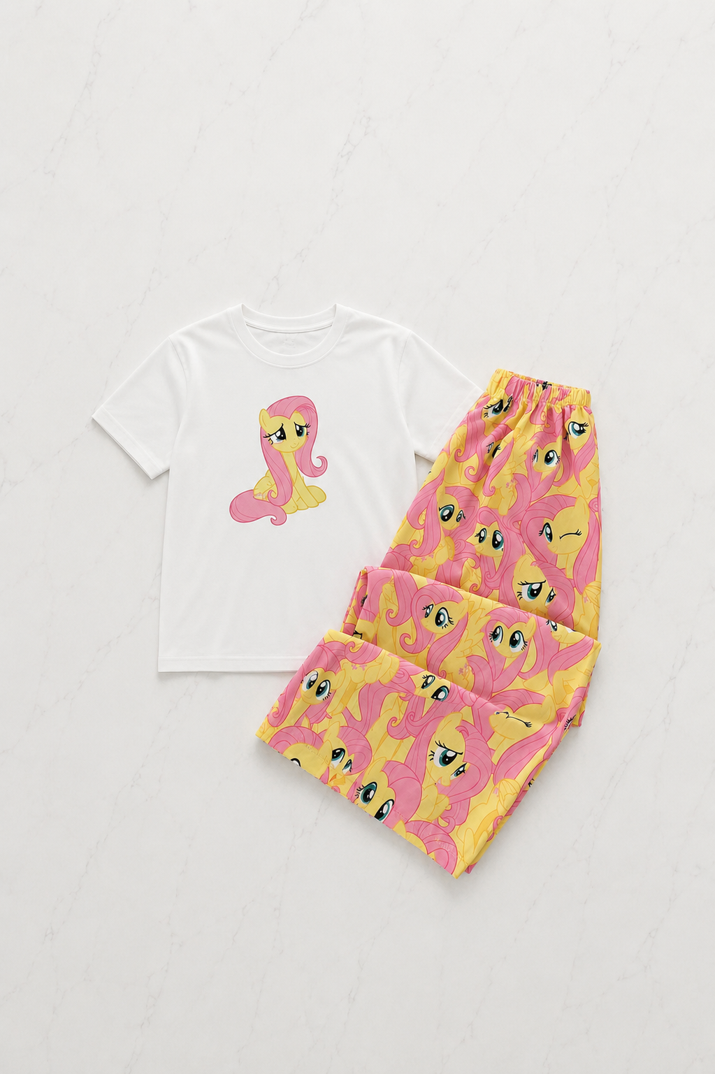 Fluttershy Dream Desenli Alt - Üst Takım