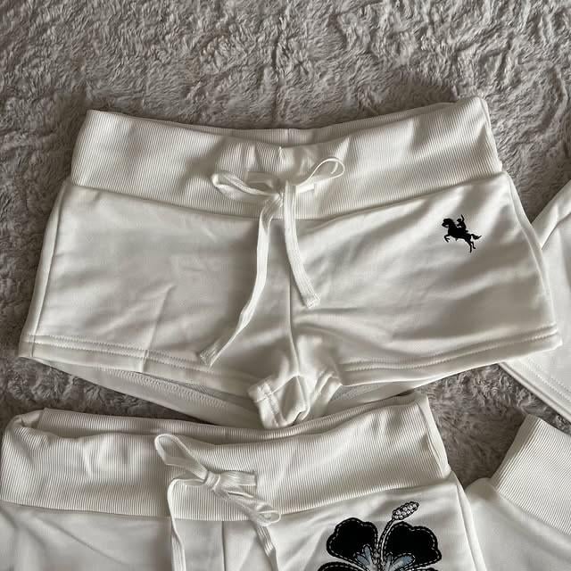 Horse Detail Mini Şort