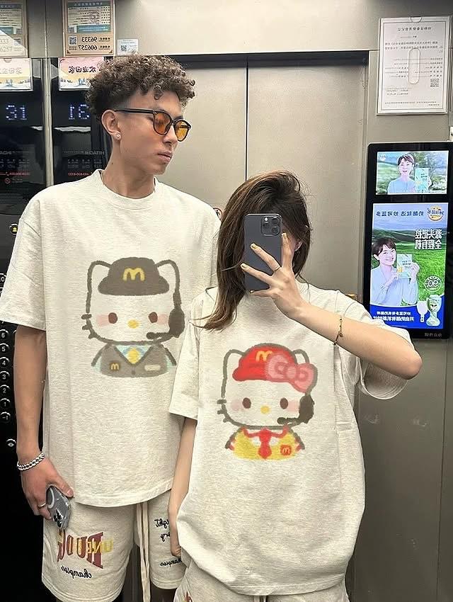 (Kadın) Mc Kitty Oversize Unisex T-shirt
