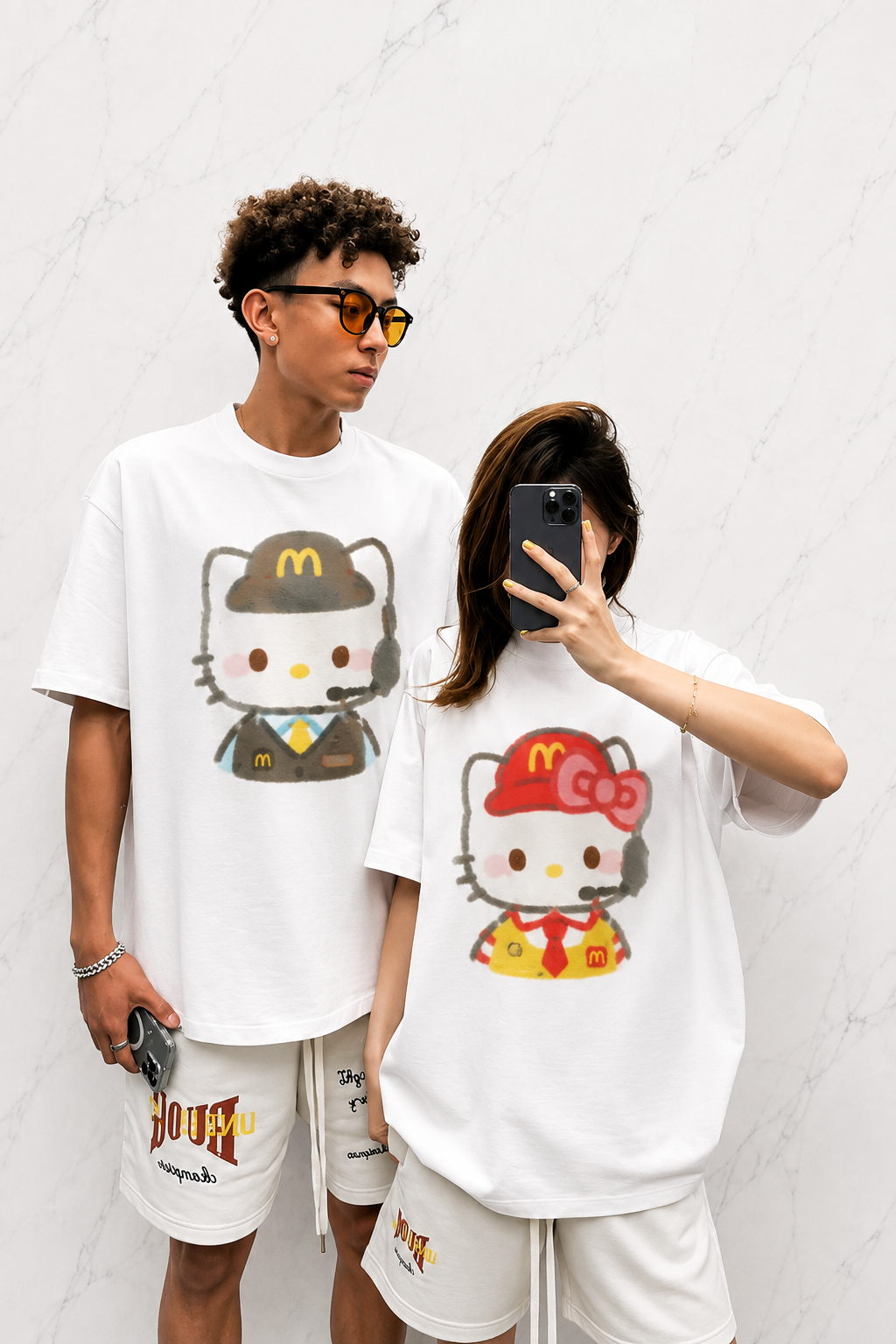 (Kadın) Mc Kitty Oversize Unisex T-shirt