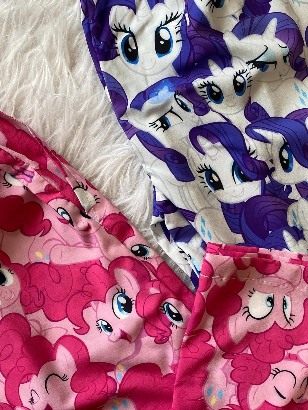 Kırmızı My Little Pony Pinkie Pie Desenli Şık Alt Üst Takım