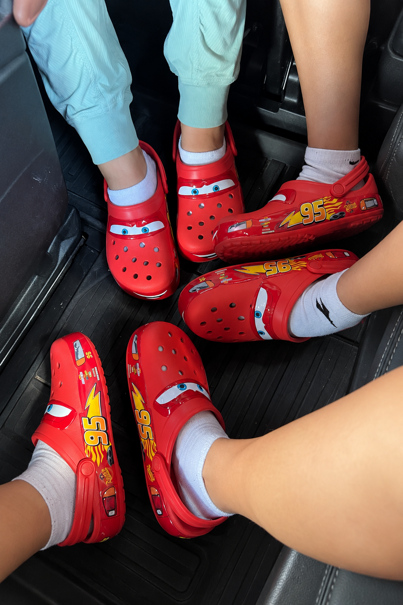 Kırmızı Şimşek Mcqueen Crocs Terlik