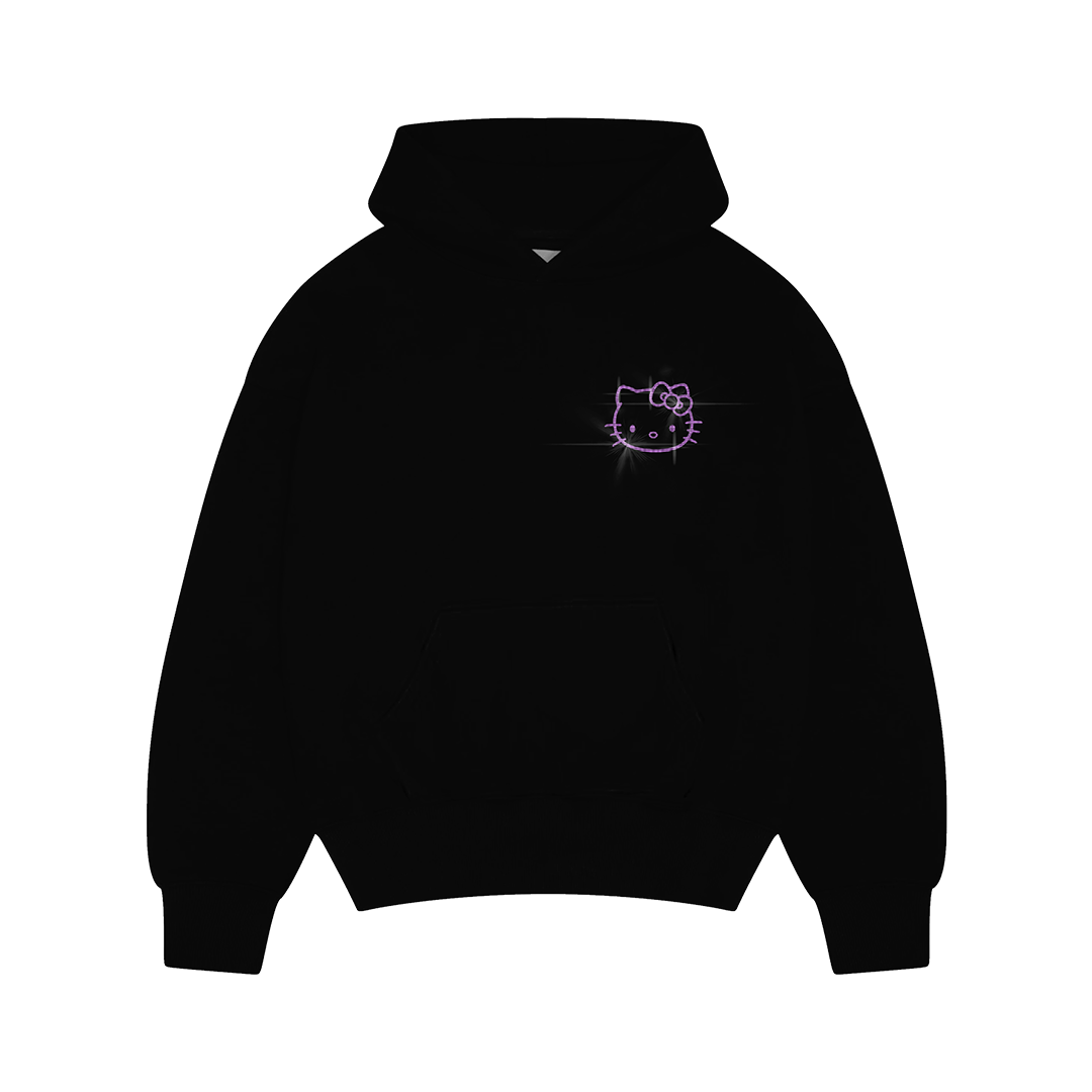 Kitty Rhinestone Taşlı Sweatshirt