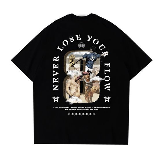 Lose Your Detaylı Oversize Unisex T-shirt