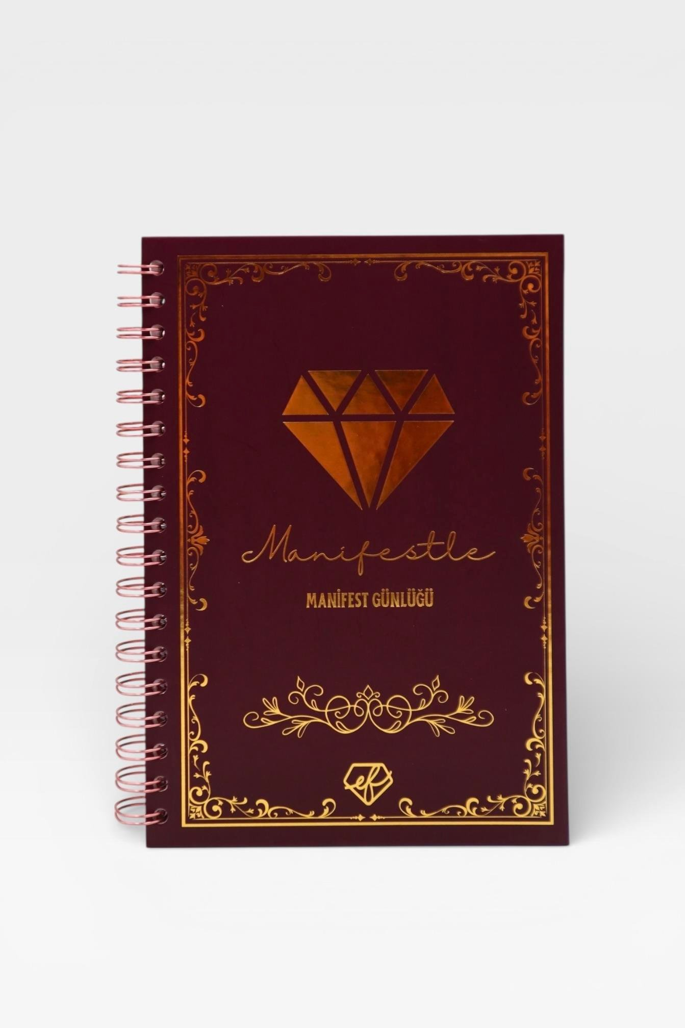 MANİFESTLE Manifest Günlüğü Ajanda Bordo S1