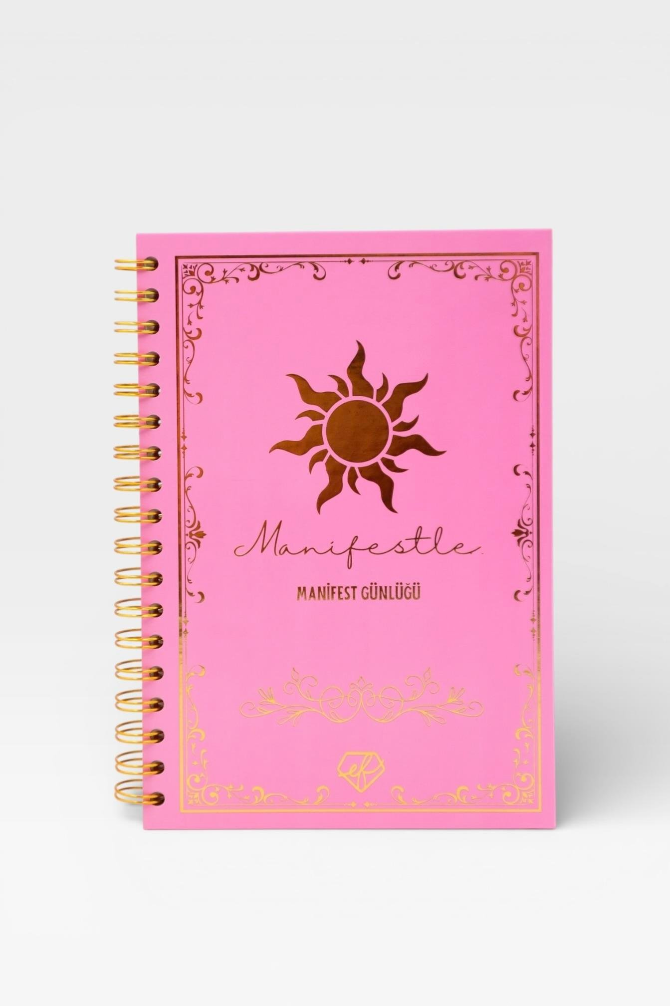 MANİFESTLE Manifest Günlüğü Ajanda Pembe S1