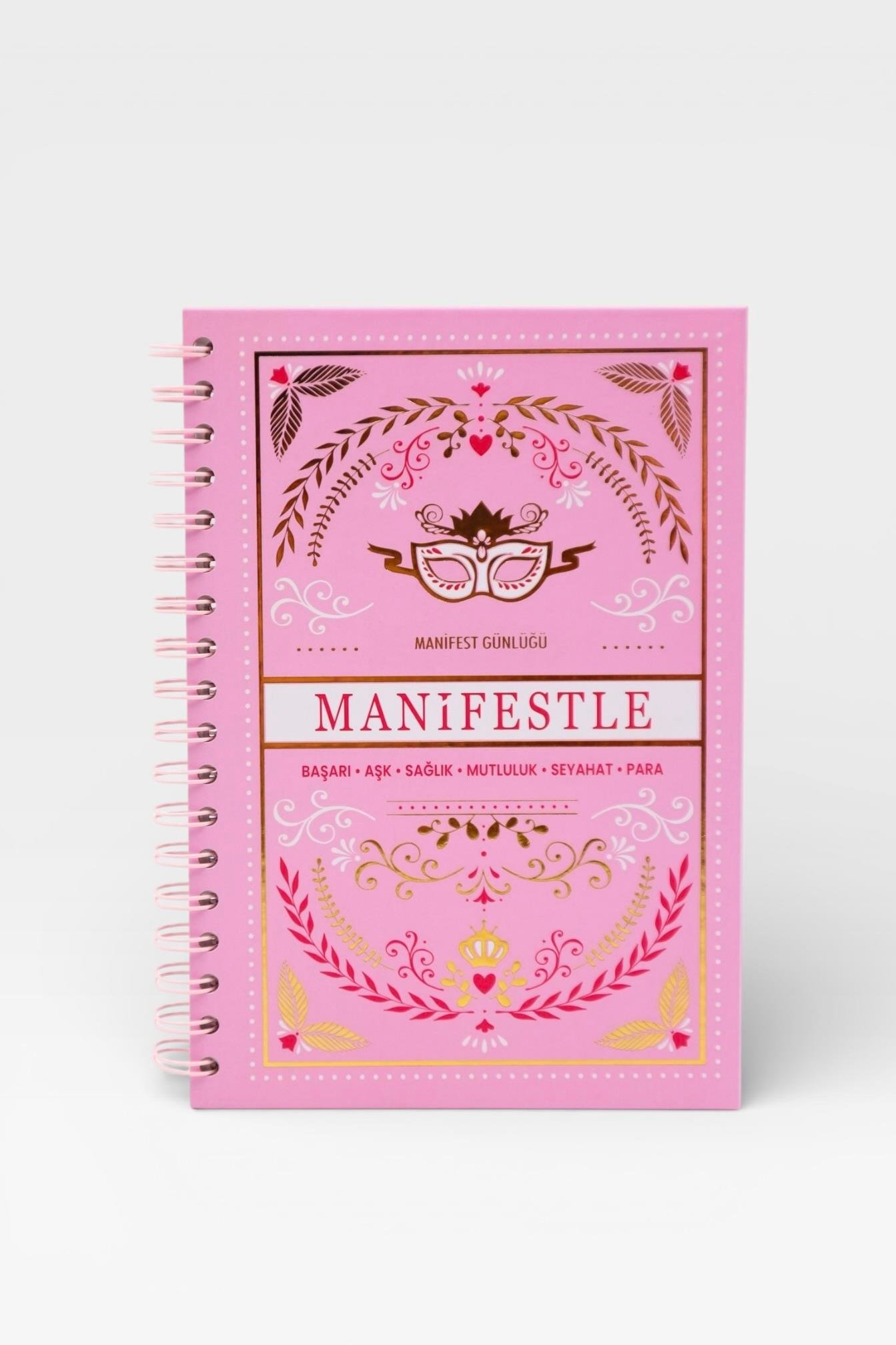 MANİFESTLE Manifest Günlüğü Ajanda Pembe S2